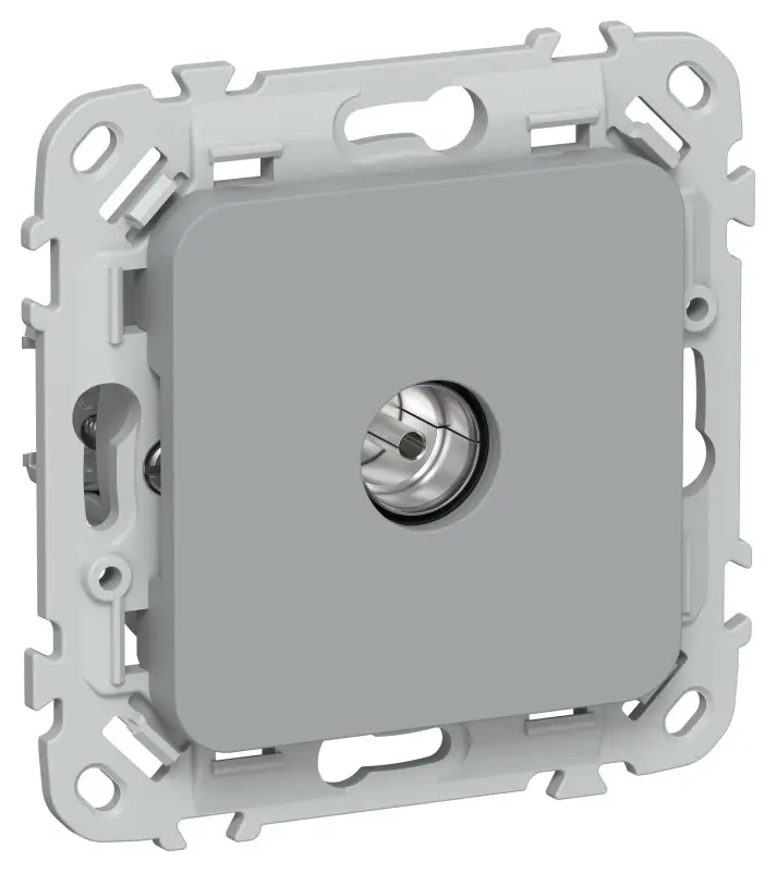 FLITE Розетка TV экранированная оконечная тип M РТВм-1-1-1-ФлС серый IEK