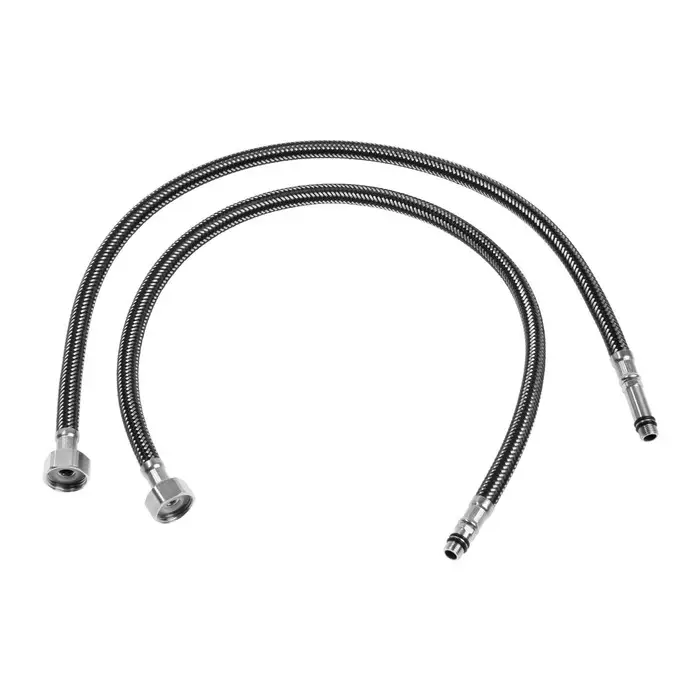 Смеситель на борт ванны ZEIN NB-7, на четыре отверстия, комплект, ретро, черный/золотой