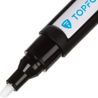 Маркер лаковый Topfort Industrial Plus 4 мм черный