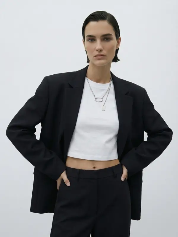 Цепь &laquo;Карабин&raquo;, L=40 см, цвет серебро