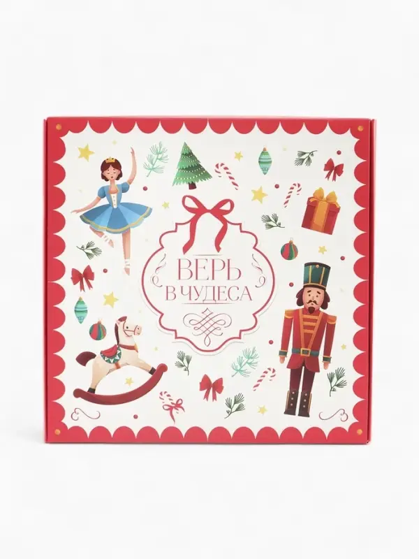 Коробка складная «Щелкунчик», 26×26×8 см Коробка складная «Щелкунчик», 26×26×8 см