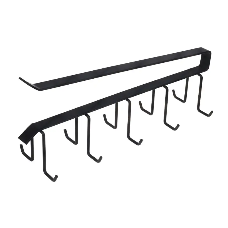 Вешалка подвесная на полку тм VETTA, 26х7см, 10 крючков, металл