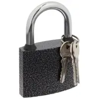Замок навесной LOCKLAND, с влагозащитной дужкой, 63 мм