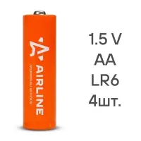 Батарейки LR6/AA щелочные 4 шт.