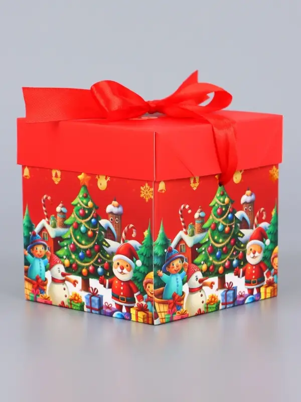 Коробка Самосборная Коробка Самосборная "Снежинка" 15х15х15 см 10724295