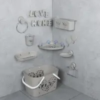 VETTA Love Полочка для ванной комнаты, пластик, 26х7х8,5см, 2 цвета