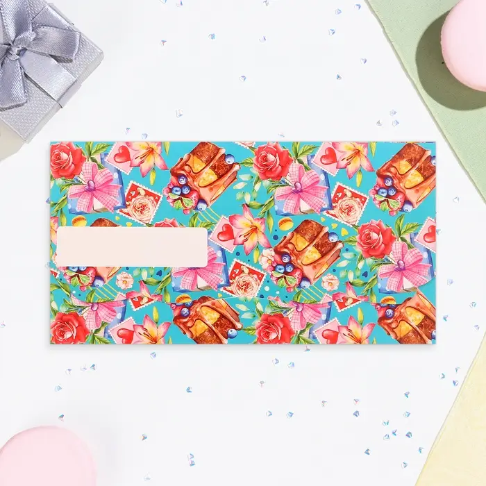 Конверт для денег «Много подарков» 18.5×8.5 см