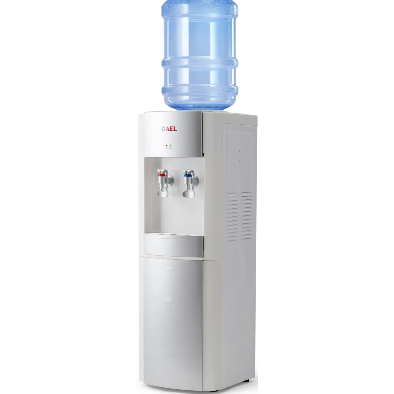Кулер для воды AEL LD-AEL-28 white/silver напольный электронное охлаждение