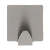 Крючки самоклеящиеся тм VETTA, 3,5см, нерж. сталь 430, 2 дизайна, 5шт