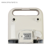 Сэндвичница Galaxy GL 2962, 800 Вт, антипригарное покрытие, белая