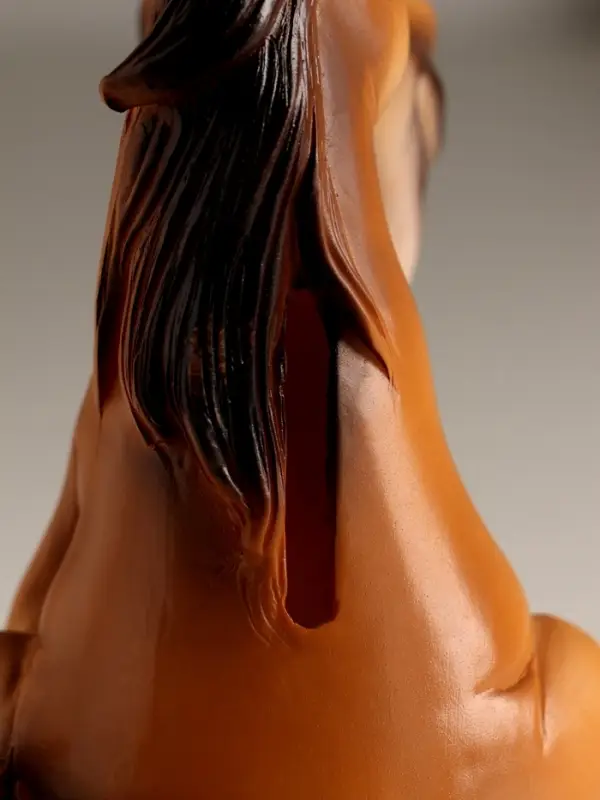 Копилка полистоун "Улыбающийся конь" 10х9х14,5 см