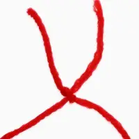 Браслет-оберег &laquo;Красная нить&raquo;, шерстяная, турецкий глаз, синий,30 см