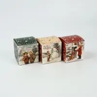 Коробки для адвент - календаря новогодние &laquo;Советский&raquo;, набор 31 шт., 7&times;7&times;7 см