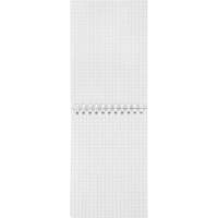 Блокнот А6 60л Attache Градиент Синий клетка, 65г, греб, УФ-лак