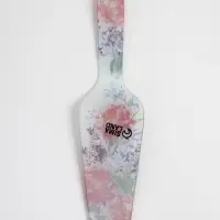 Лопатка для торта &laquo;Нежность&raquo;, 7&times;26.5 см, стекло, разноцветная