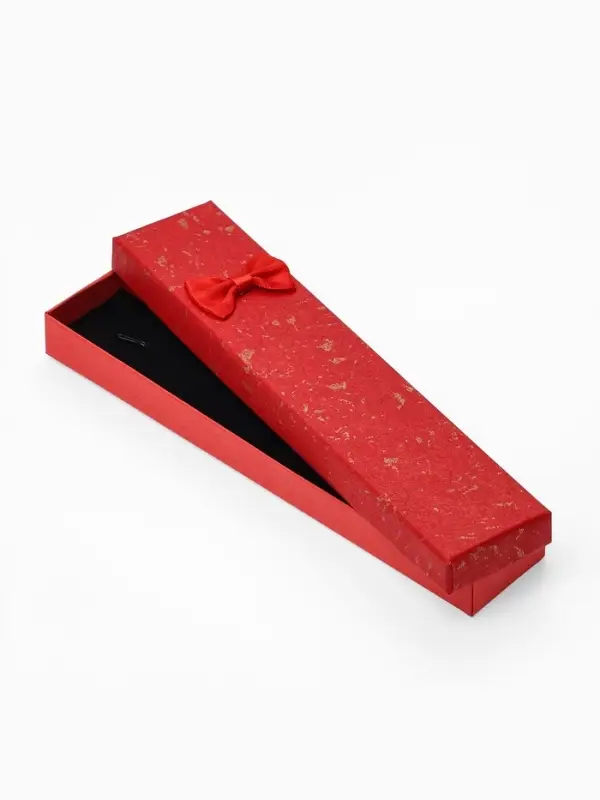 Набор подарочных коробочек 6 шт. под браслет, цепочку &laquo;Бантик&raquo;, 21&times;4 см, цвет МИКС