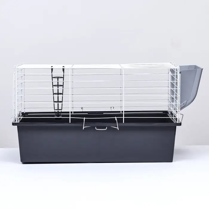 Клетка для грызунов &laquo;Пижон&raquo; №1 складная, 58&times;40&times;34 см, миска, 2 кормушки, серая
