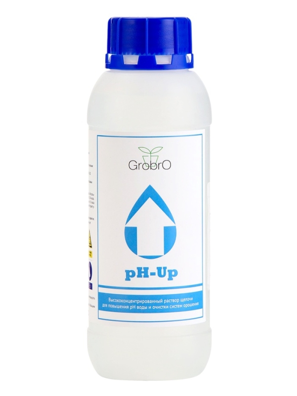 Удобрение для гидропоники  Удобрение для гидропоники "GroBro" PH UP, 500мл