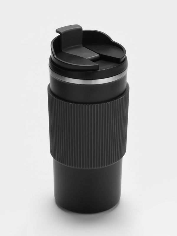 Термокружка ваккумная 450 мл, сохраняет тепло 6 ч, 7.5 х 18 см