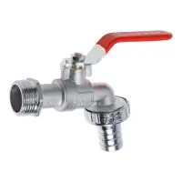 Кран водоразборный со штуцером ZEIN Engr 3/4"