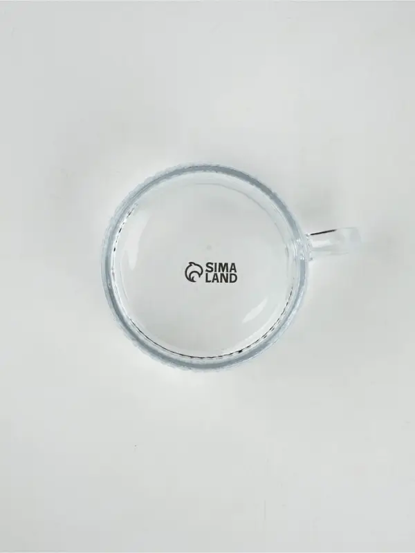 Кружка новогодняя стеклянная &laquo;Тепла и уюта&raquo;, 450 мл, с крышкой