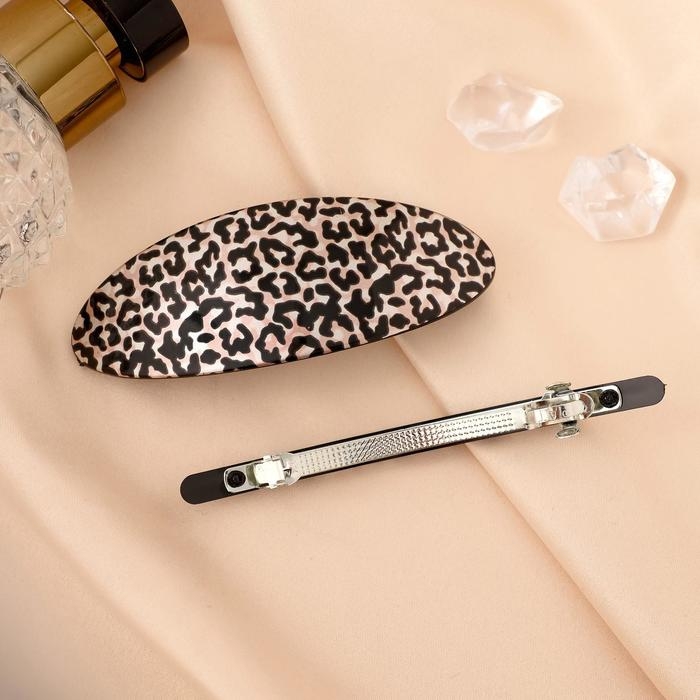 Заколка-автомат для волос Заколка-автомат для волос "Леопард" (набор 2 шт) 9 см и 9,5 см