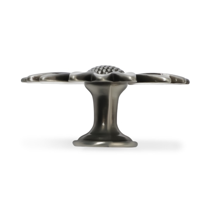 Ручка-кнопка CAPPIO PRO Ручка-кнопка CAPPIO PRO "Ромашка" 52 x 52 мм, цвет стар. серебро