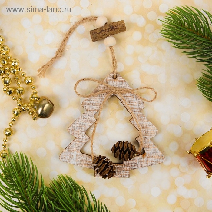 Подвеска новогодняя «Стиль», МИКС Подвеска новогодняя «Стиль», МИКС