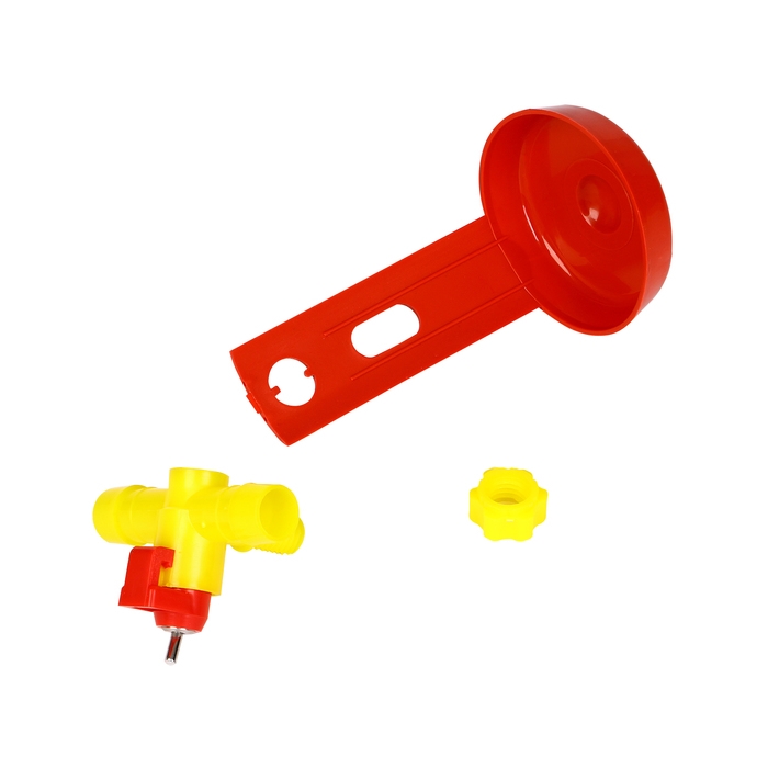 Поилка ниппельная, для домашних животных, с каплеуловителем Поилка ниппельная, для домашних животных, с каплеуловителем