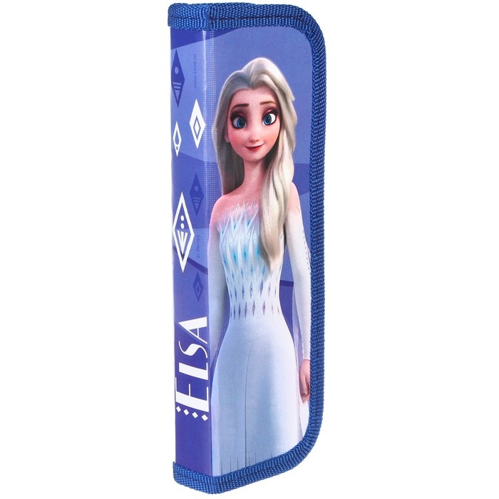 Пенал каркасный, 1 секция, 55х205х25 мм, ламинированный картон, Холодное сердце Пенал каркасный, 1 секция, 55х205х25 мм, ламинированный картон, Холодное сердце