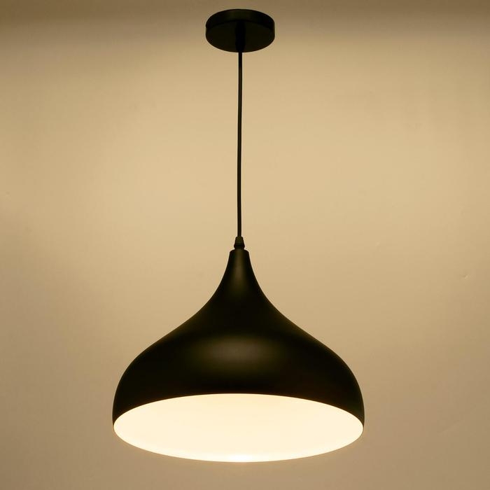 Светильник BayerLux Светильник BayerLux "Купол" 1х60Вт E27 черный 31х31х31 см