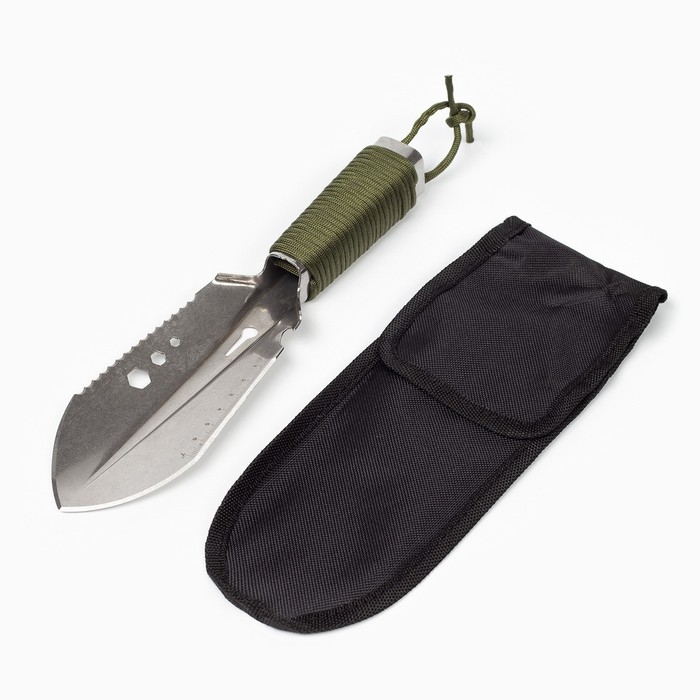 Лопатка многофункциональная 8в1 Лопатка многофункциональная 8в1 "Тайга" в чехле, 27 см, металлическая