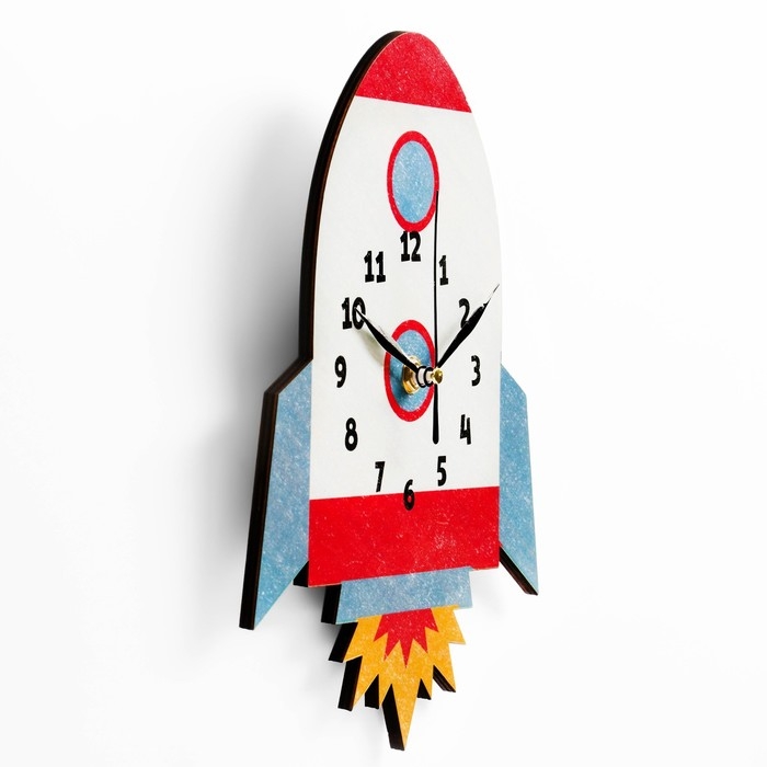 Часы настенные интерьерные  Часы настенные интерьерные "Ракета"