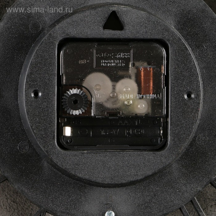 Часы настенные интерьерные, для кухни, Часы настенные интерьерные, для кухни, "Чашка кофейная", d-13.5 см, 31 х 33 см