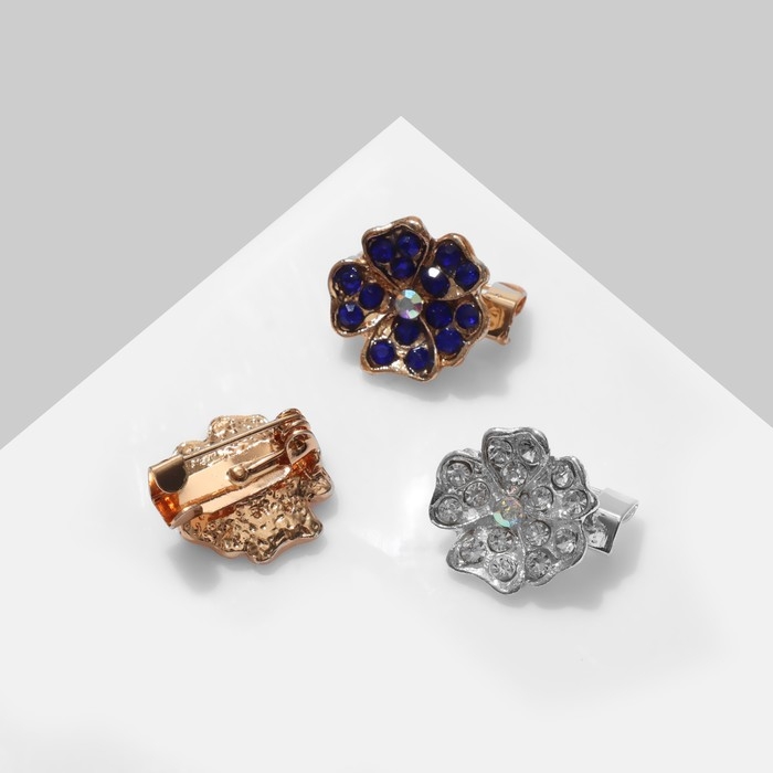 Брошь «Цветок» миниатюрный (неделимая фасовка 12 шт., цена за шт.), цвет МИКС Брошь «Цветок» миниатюрный (неделимая фасовка 12 шт., цена за шт.), цвет МИКС