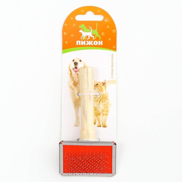 Пуходерка Wood малая с каплями, деревянная ручка, 6 х 12 см Пуходерка Wood малая с каплями, деревянная ручка, 6 х 12 см