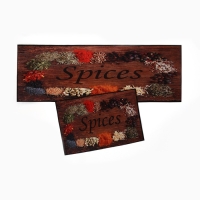 Набор ковриков для кухни Этель "Spices" 2 шт, 40х60 см, 40х120 см