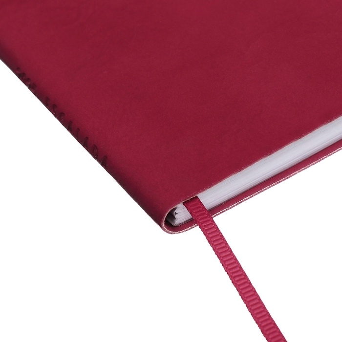 Еженедельник датир 2025г 175х95мм мягк обл иск кож 64л ESCALADA, бл тис, бл 70 г/м²,красный Еженедельник датир 2025г 175х95мм мягк обл иск кож 64л ESCALADA, бл тис, бл 70 г/м²,красный