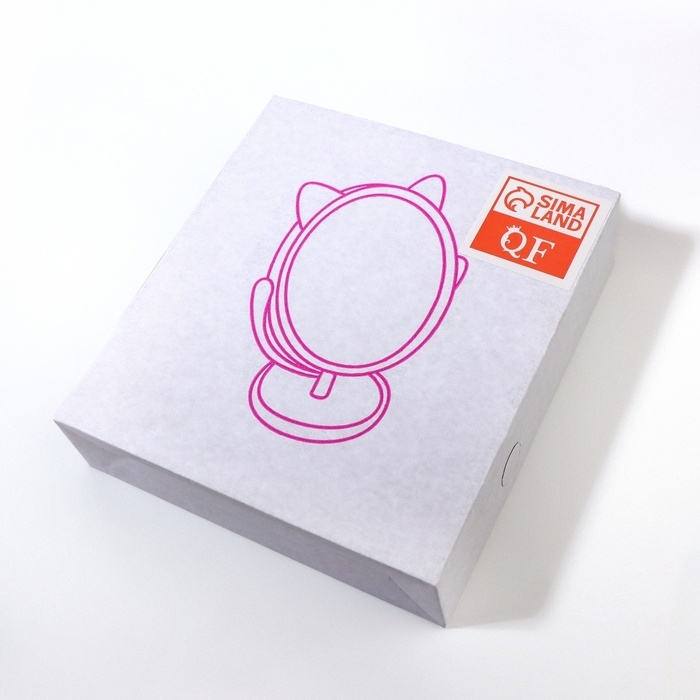 Зеркало настольное «Круг», d зеркальной поверхности 14,5 см, цвет розовый Зеркало настольное «Круг», d зеркальной поверхности 14,5 см, цвет розовый