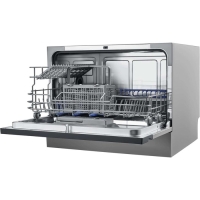 Посудомоечная машина Midea MCFD55S460Si, класс А+, 6 комплектов, 7 режимов, серая