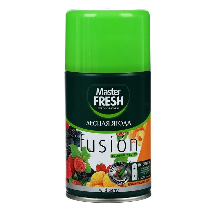 Освежитель воздуха Master Fresh сменный баллон Лесная ягода 250мл Освежитель воздуха Master Fresh сменный баллон Лесная ягода 250мл