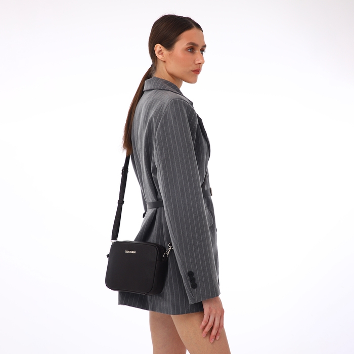 Сумка женская через плечо TEXTURA, маленький размер, цвет коричневый Сумка женская через плечо TEXTURA, маленький размер, цвет коричневый