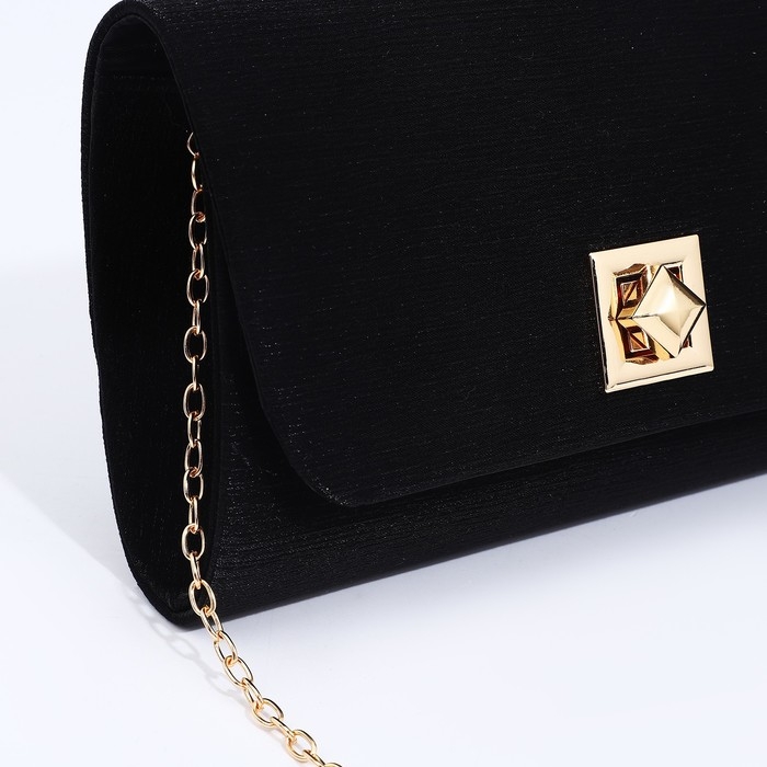 Сумка-клатч на магните, цвет чёрный Сумка-клатч на магните, цвет чёрный