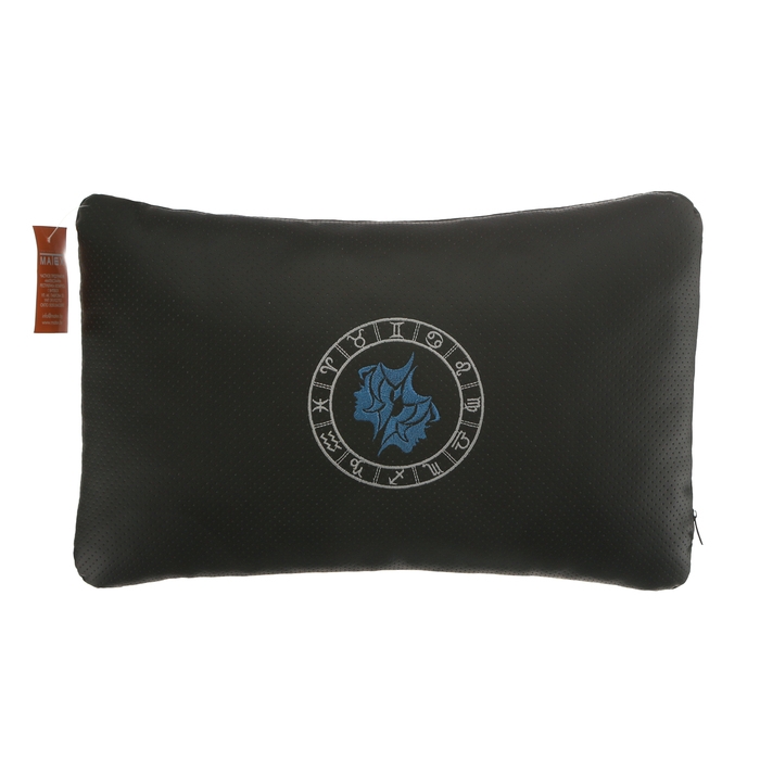 Подушка автомобильная МАТЕХ ЗНАКИ ЗОДИАКА LINE, БЛИЗНЕЦЫ, 45 х 28 х 12 см, черный Подушка автомобильная МАТЕХ ЗНАКИ ЗОДИАКА LINE, БЛИЗНЕЦЫ, 45 х 28 х 12 см, черный