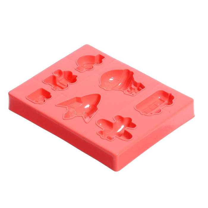 Набор для игры с пластилином &laquo;Весёлый транспорт&raquo;, 4 баночки с пластилином