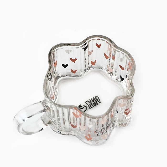 Кружка стеклянная Дорого внимание «Слушай свое сердце», 260 мл Кружка стеклянная Дорого внимание «Слушай свое сердце», 260 мл