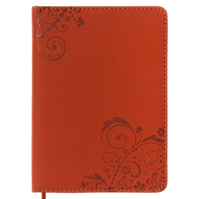 Ежедневник недатированный А6, 100 листов в линейку, обложка пвх, МИКС Ежедневник недатированный А6, 100 листов в линейку, обложка пвх, МИКС