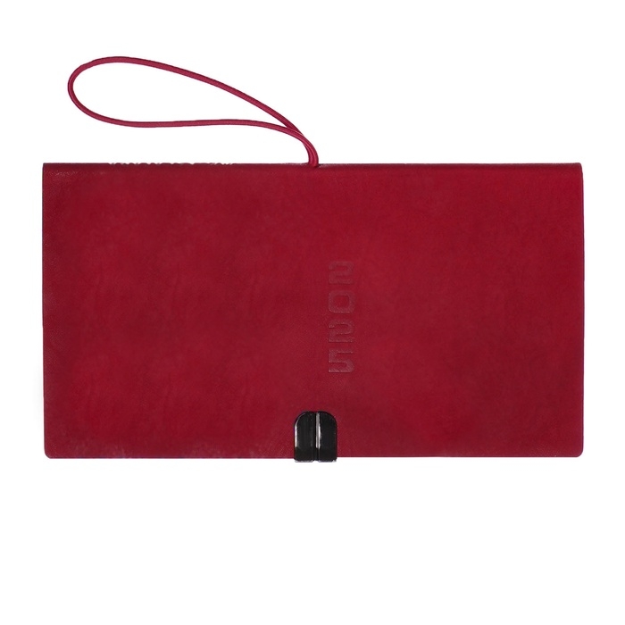 Еженедельник датир 2025г 175х95мм мягк обл иск кож 64л ESCALADA, бл тис, бл 70 г/м²,красный Еженедельник датир 2025г 175х95мм мягк обл иск кож 64л ESCALADA, бл тис, бл 70 г/м²,красный