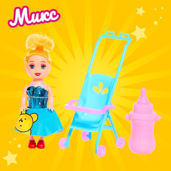 Кукла малышка «Ева» с аксессуарами, МИКС Кукла малышка «Ева» с аксессуарами, МИКС