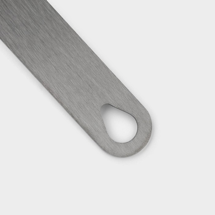 Лопатка кондитерская KONFINETTA, 20,5×4 см, рабочая часть 6×4 см, цвет серебристый Лопатка кондитерская KONFINETTA, 20,5×4 см, рабочая часть 6×4 см, цвет серебристый